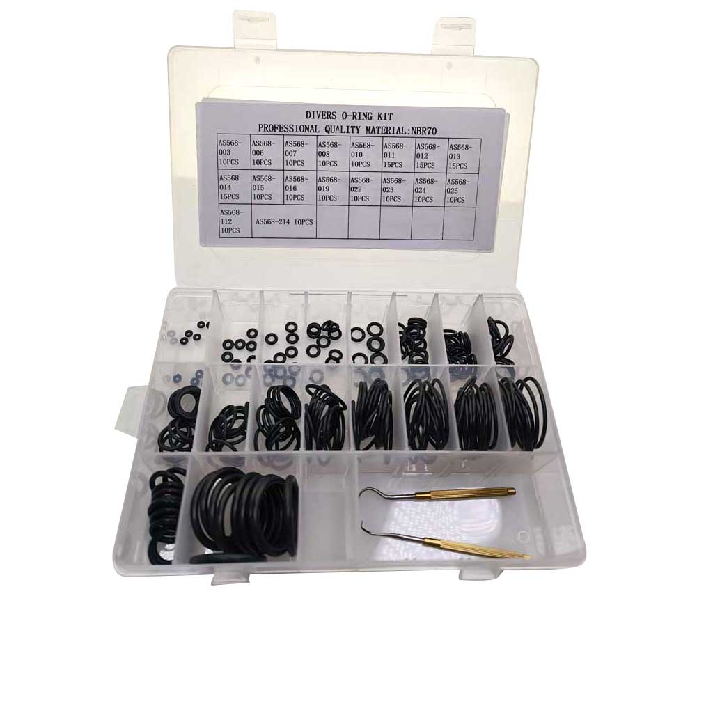 Snorkeling Gear - 200PC Duik O-ring Kit Duikuitrusting Service