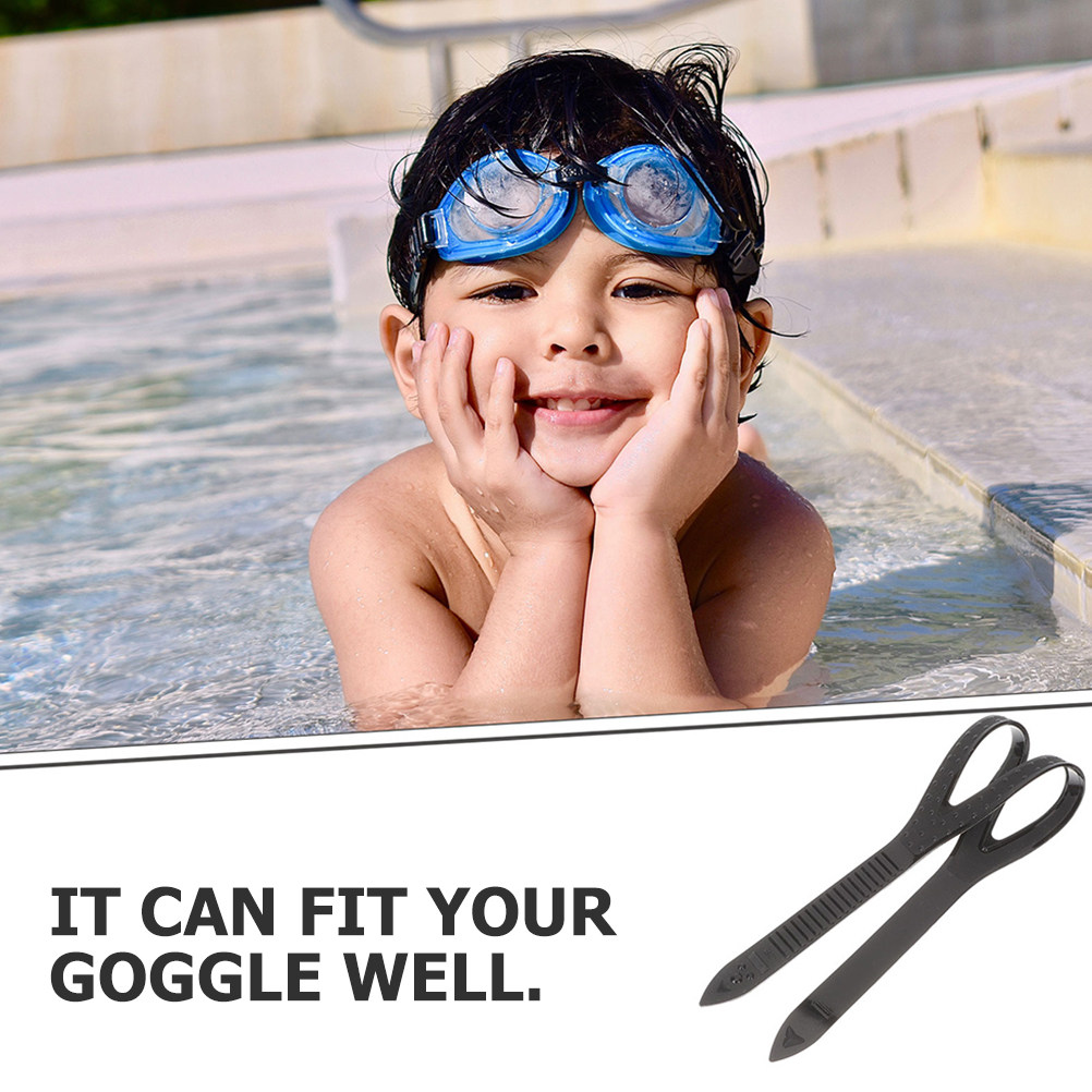 Goggles Swim - 3 siliconen bandjes voor zwembrillen –