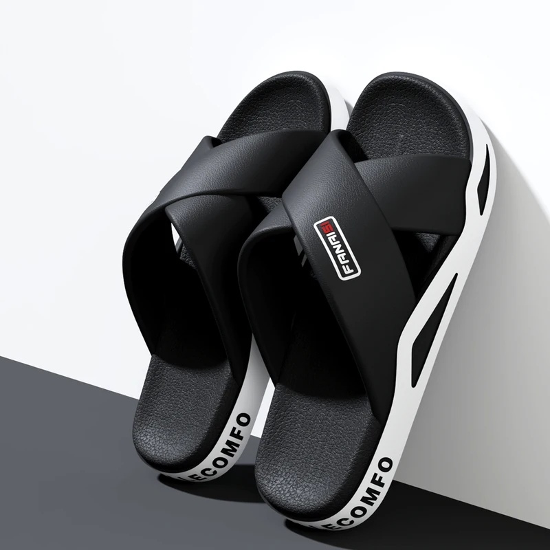 Flippers Swimming - ZUOFU Heren Open Teen Slippers met