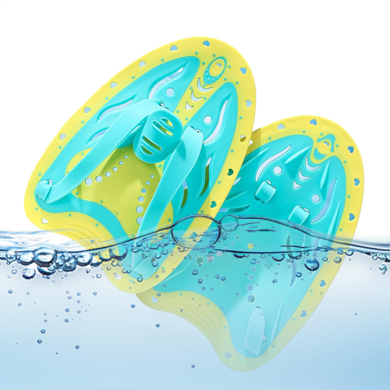 Swim Fins - Zwempeddels Zwemtrainingsuitrusting met verstelbare riem Zwemtrainingshandvinnen