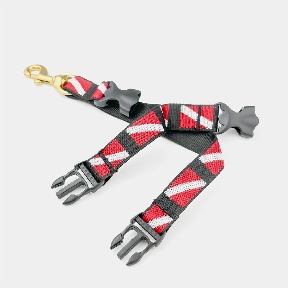 Snorkeling Gear - Opbergsband voor duikhaken, gemaakt van messing,
