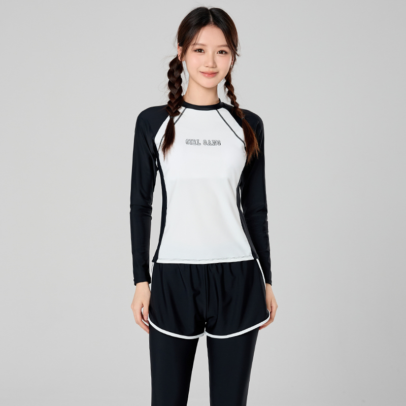 Rash Guard - Meisjes Rash Guard badkleding met lange