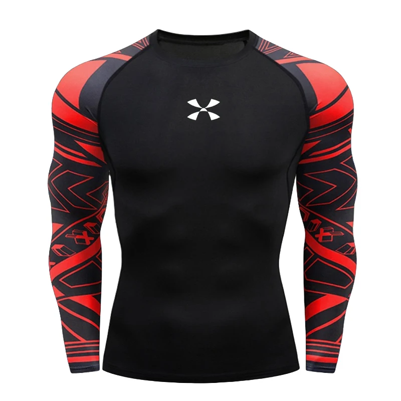 Rash Guard - Cody Lundin Heren Compressie Gymkleding Zwem