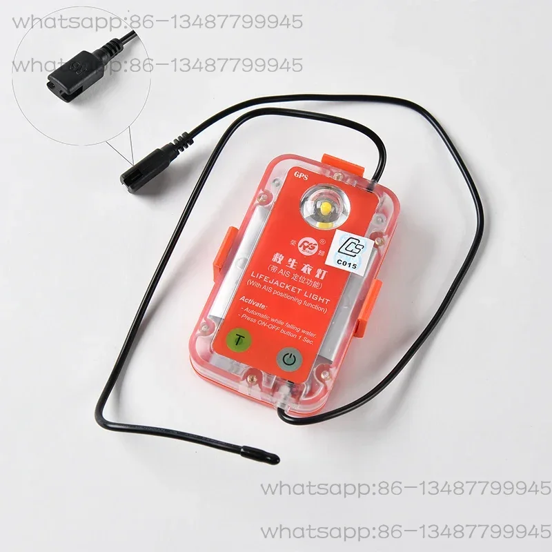 Life Jacket - GPS-positionerende draagbare noodreddingsvestlamp Rongsheng persoonlijke reddingsmarkering