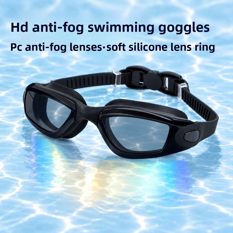 Goggles Swim - Zwembril voor volwassenen, HD, anti-condens, zacht,
