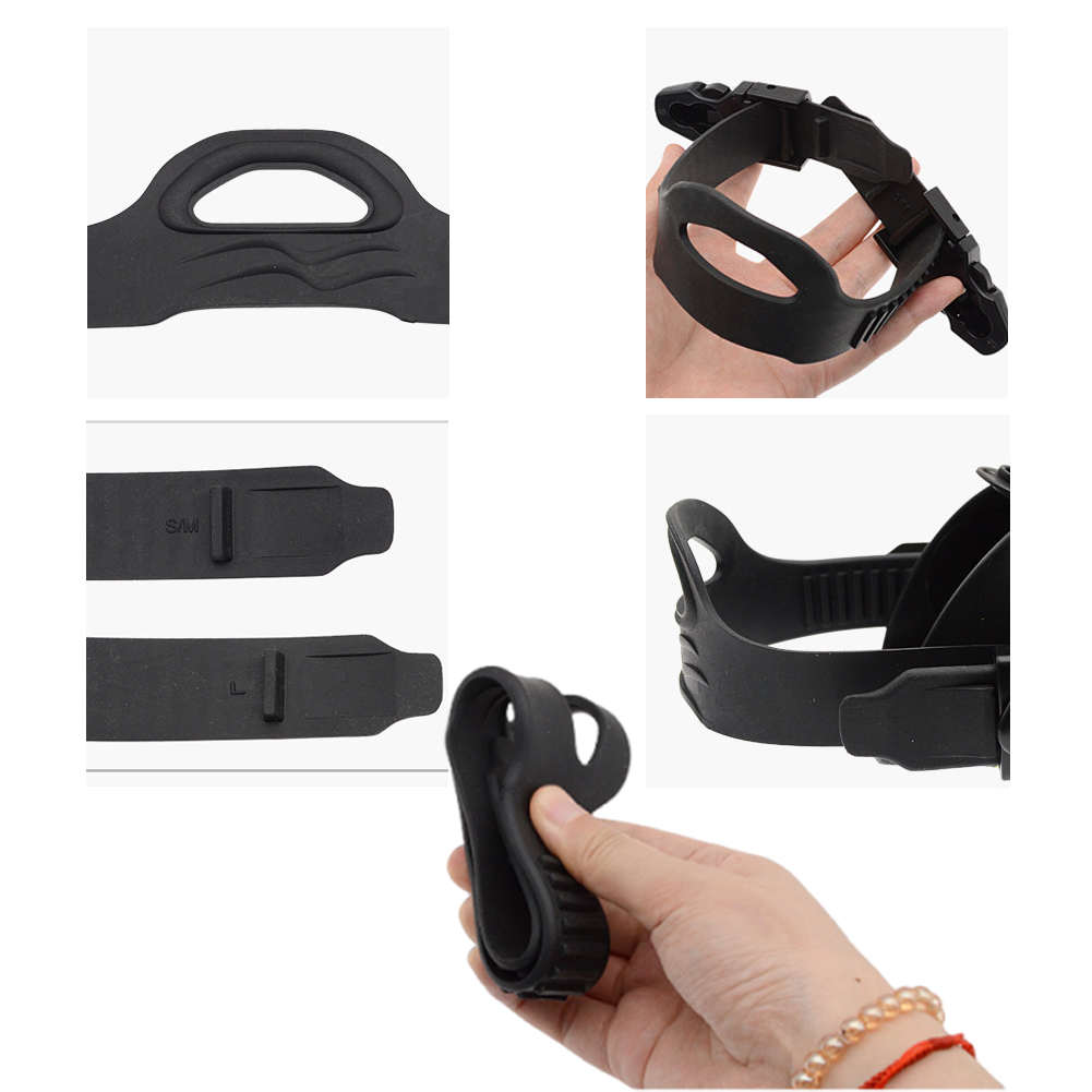 1 paar duikvinriemen met snels - Flippers Swimming recensie en prijs