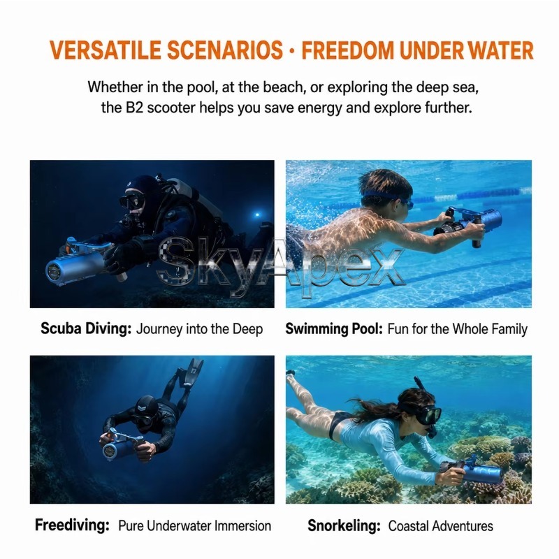 Handzame onderwaterduwer, 60 m - Snorkeling Gear recensie en prijs