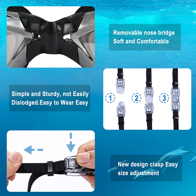Zwembril Zwembril voor volwass - Goggles Swim recensie en prijs