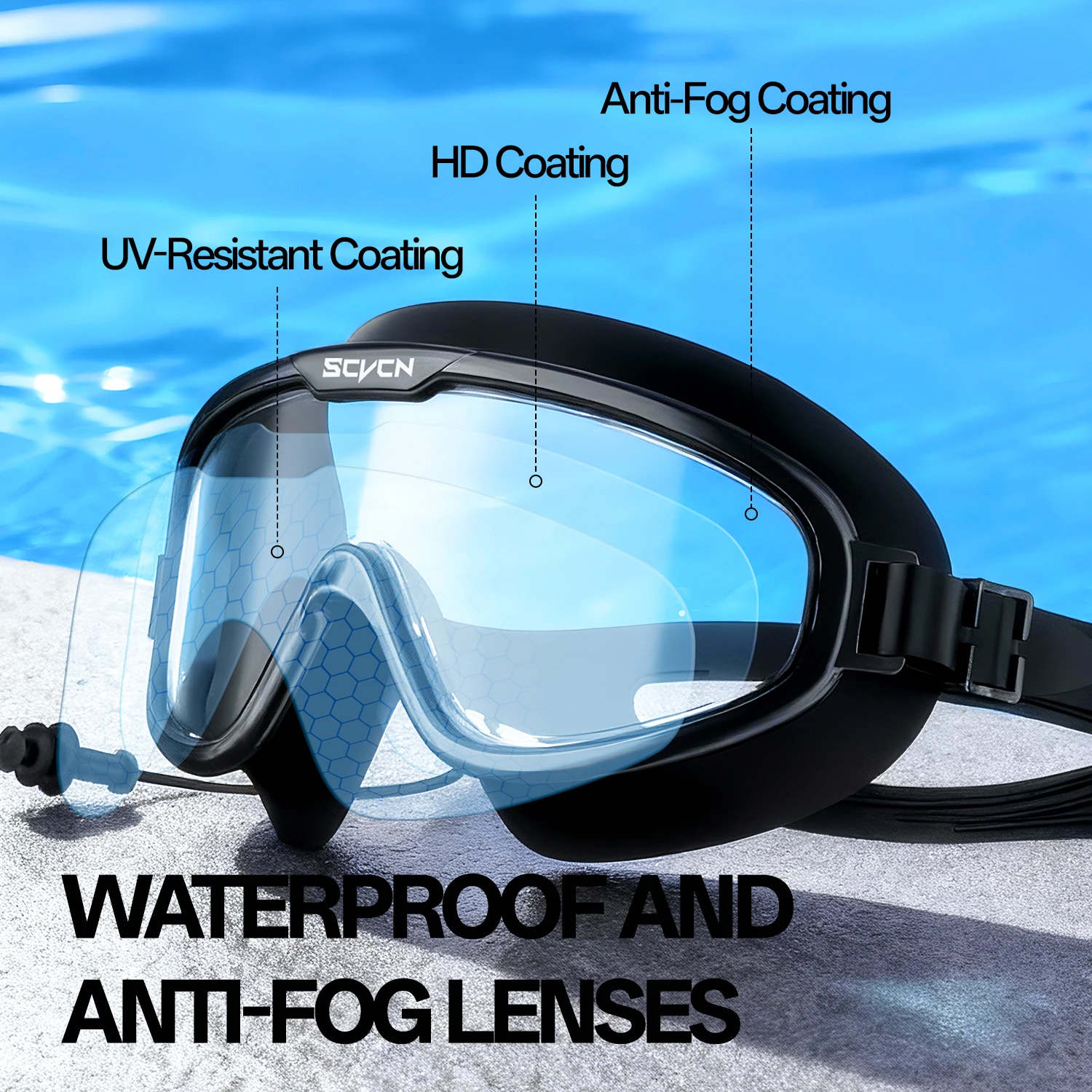 SCVCN Zwembril Professionele s - Goggles Swim recensie en prijs