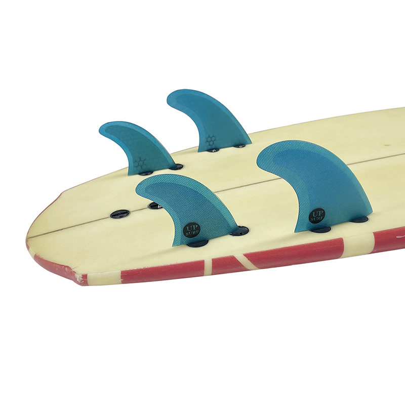 UPSURF M+GL Quad Fins FCS Doub - Surfboard Leash recensie en prijs