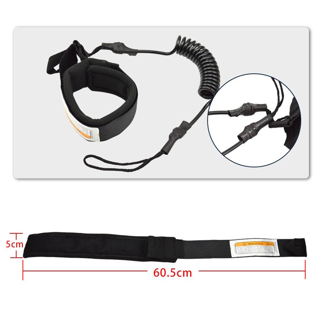 Neopreen TPU surfboard leash,  - Surfboard Leash recensie en prijs