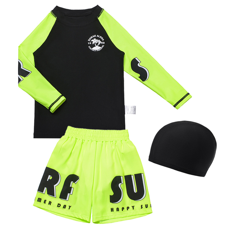 3-delige set zwempak jongens 2 - Rash Guard recensie en prijs