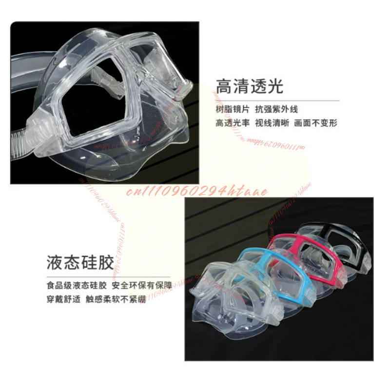 Voor freedivingmasker Half gez - Diving Mask recensie en prijs